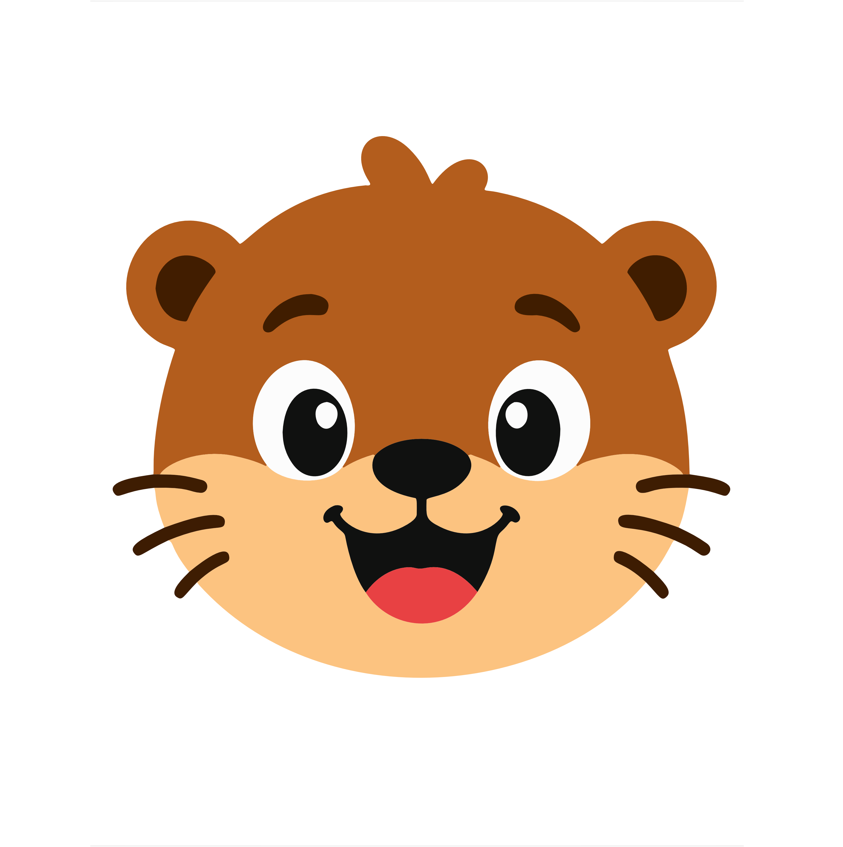 La cara de Flumbi, la nutria de la app educativa Flumbi